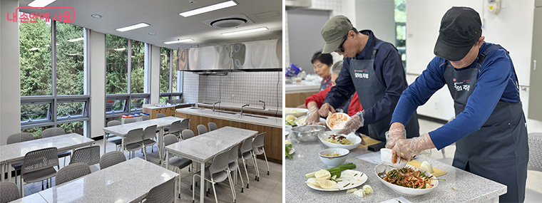 해든센터에는 쪽방상담소와 함께 요리실, 빨래방 등 편의시설이 운영된다. 
