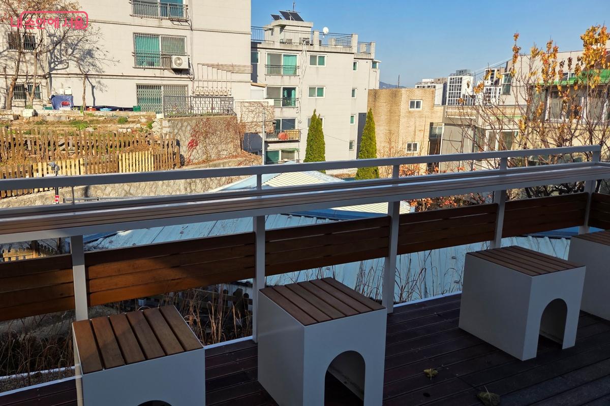 ‘자연 연계 감성공간’이라는 콘셉트로 만들어졌다. ©김미선