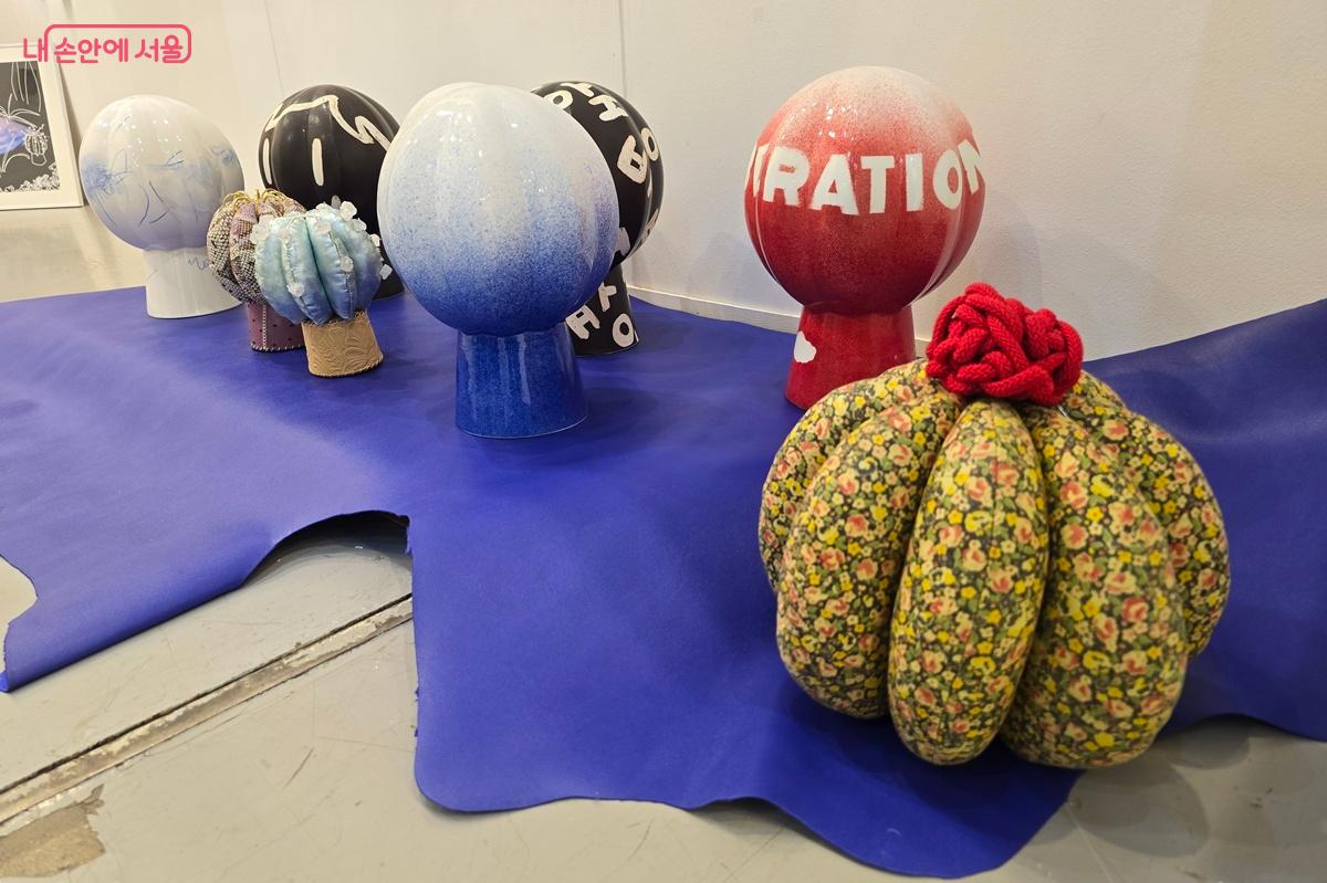 조아라 작가의 전시 작품 ©조성희