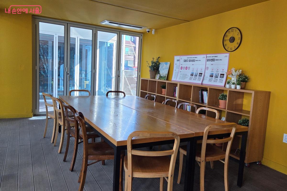 지역 주민을 위한 프로그램 운영 시 대관이 가능한 나눔방 ©김미선