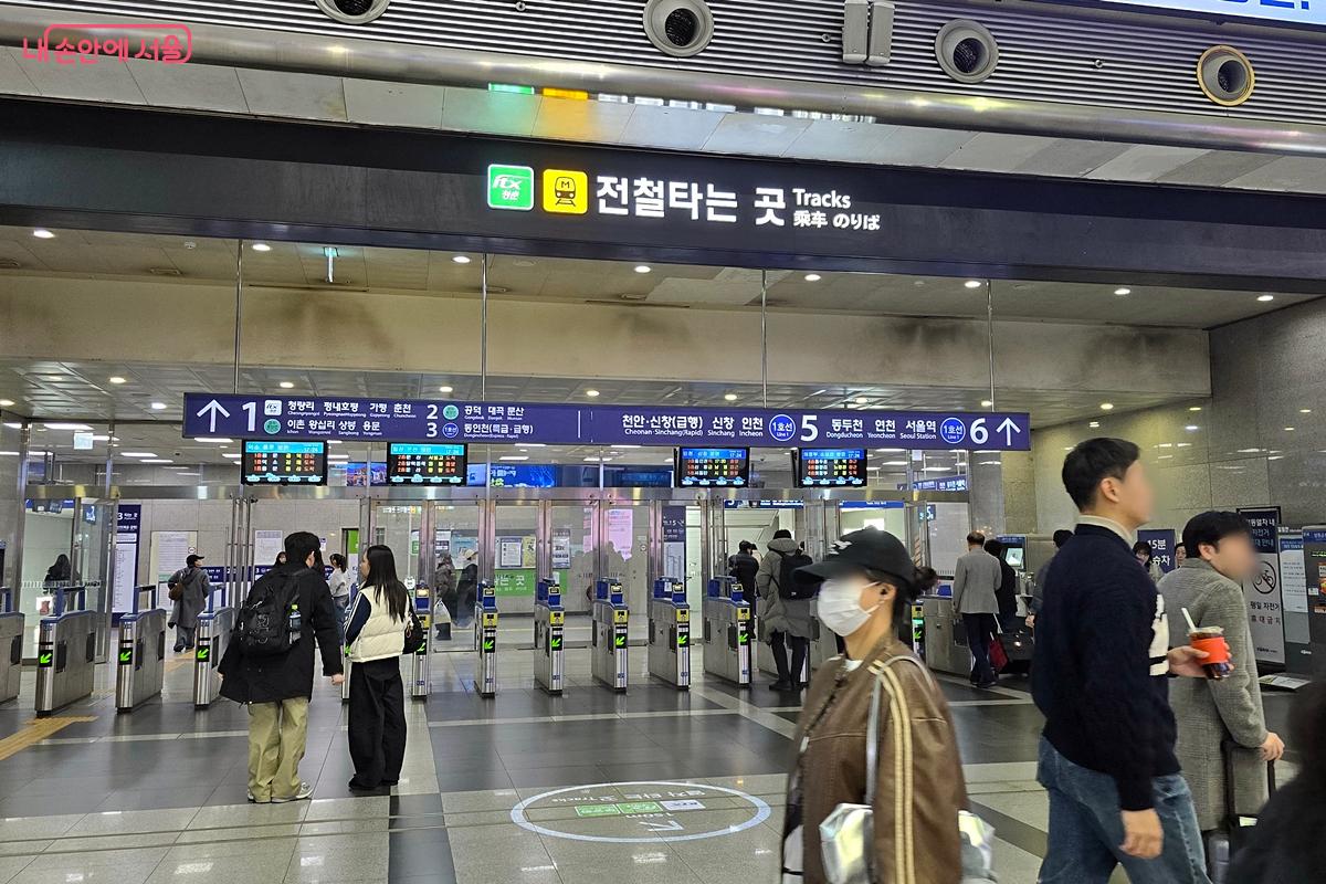 용산역을 중심으로 보행성과 대중교통 연계성이 강화된다. ©김윤경