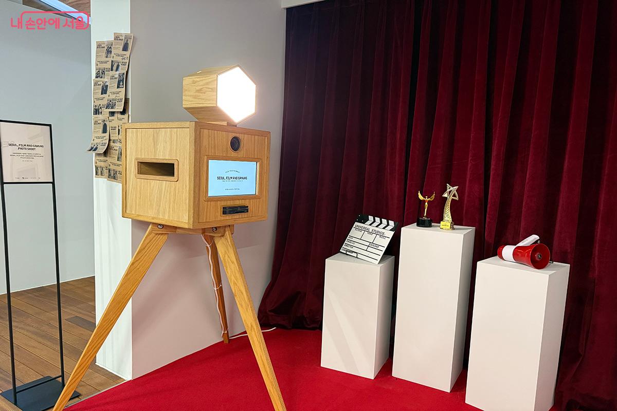 직접 사진을 찍어 출력해 볼 수 있는 공간 ©김미정