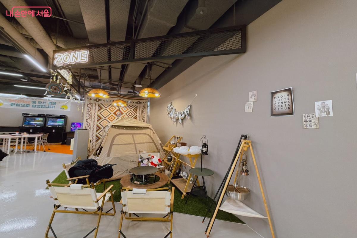 '한남플레이'는 청소년의 취향과 트렌드를 반영한 시설로 입소문을 타고 있다. ©노윤지