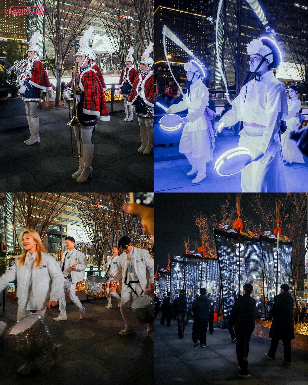 경쾌한 리듬과 함께 축제의 열기를 한층 끌어올린 판타지아 빛 퍼레이드 ⓒ김아름