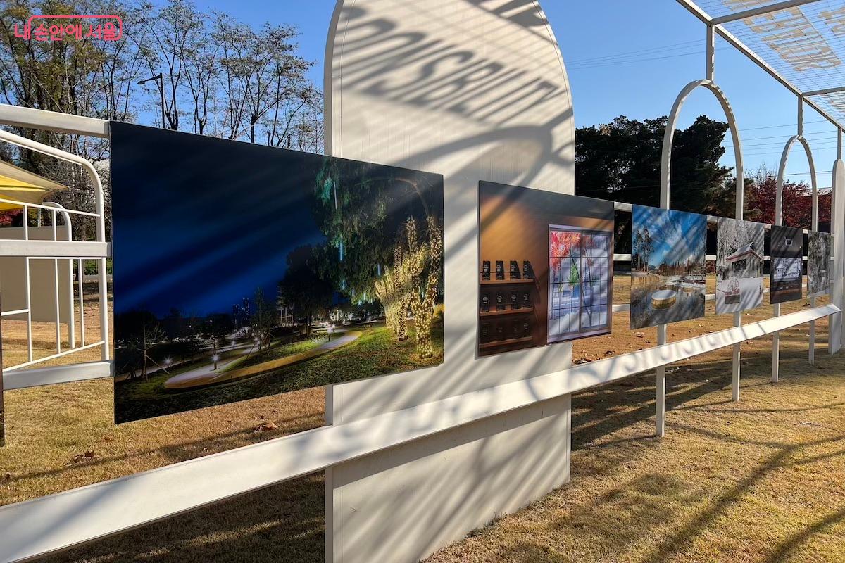 용산어린이정원의 사계절 풍경을 사진으로 감상해보자. ©김수겸