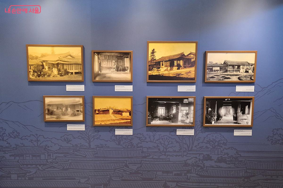 낡은 한옥을 헐어버리고 서구식 건물을 올리는 대신, 한옥의 구졸(構拙)한 멋을 살렸던 주한미국공사관의 모습