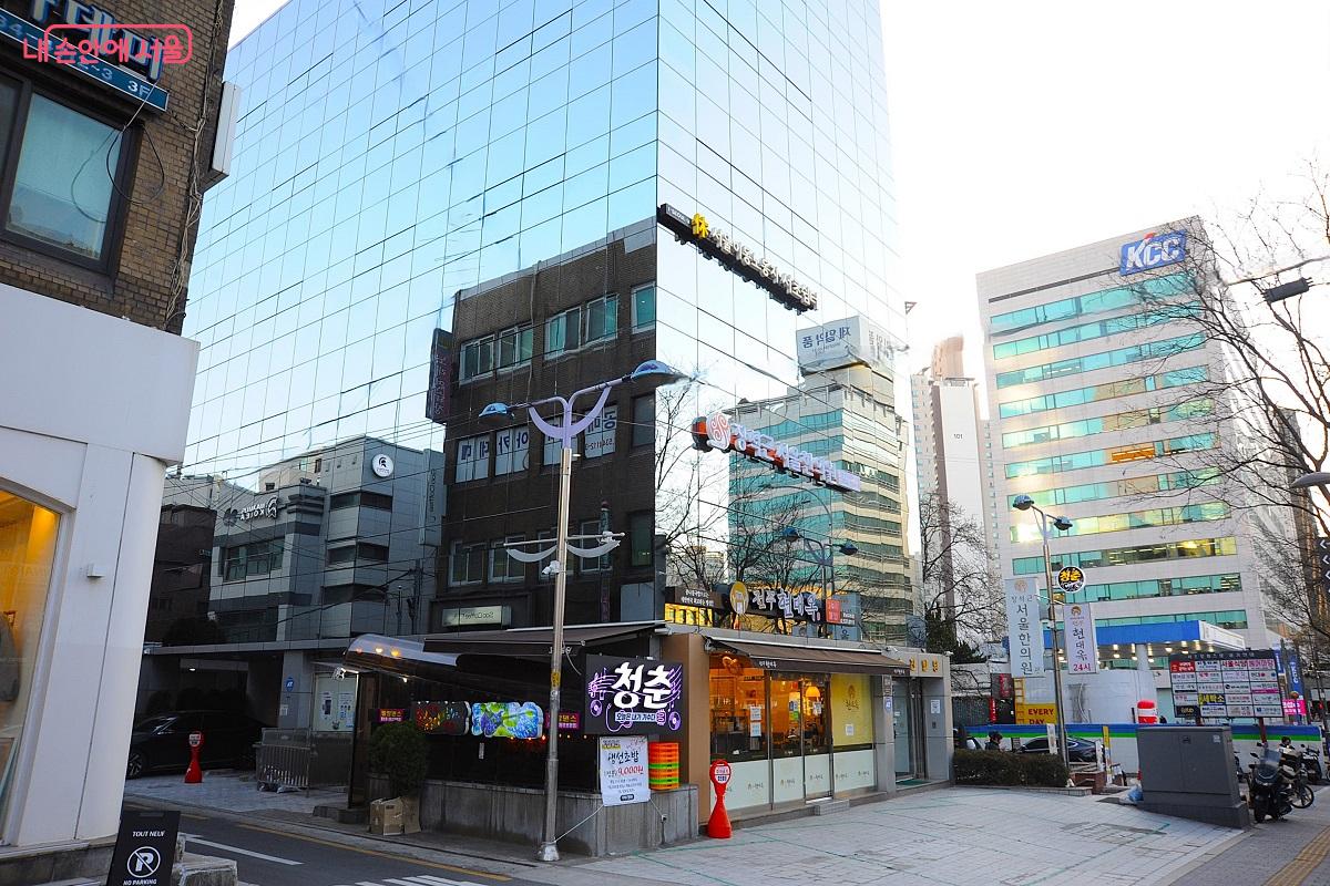 서초구에 위치한 휴(休)서울이동노동자 서초쉼터 &copy;조수봉