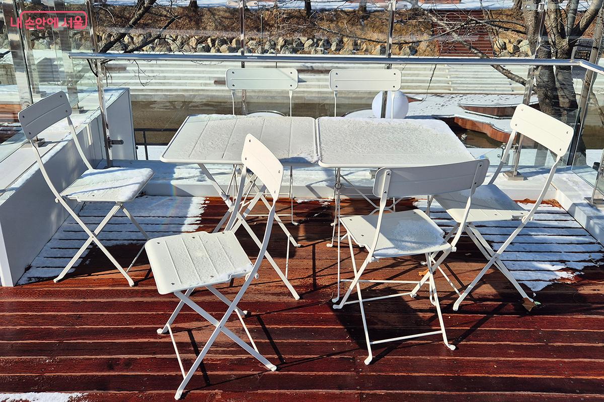 따스한 봄이 오면 루프탑에서 커피 한 잔의 여유를 즐기려는 시민들로 가득 찰 것 같다. &copy;이혜숙