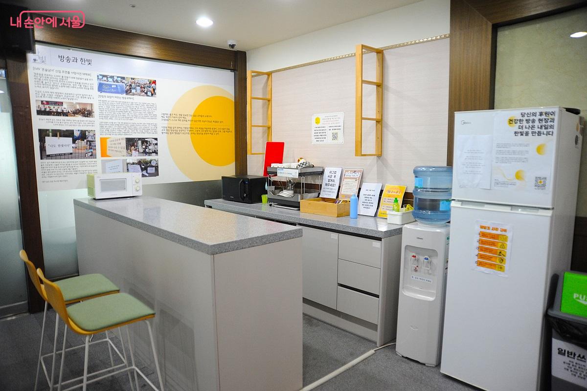 쉼터 내 편의 시설 &copy;조수봉