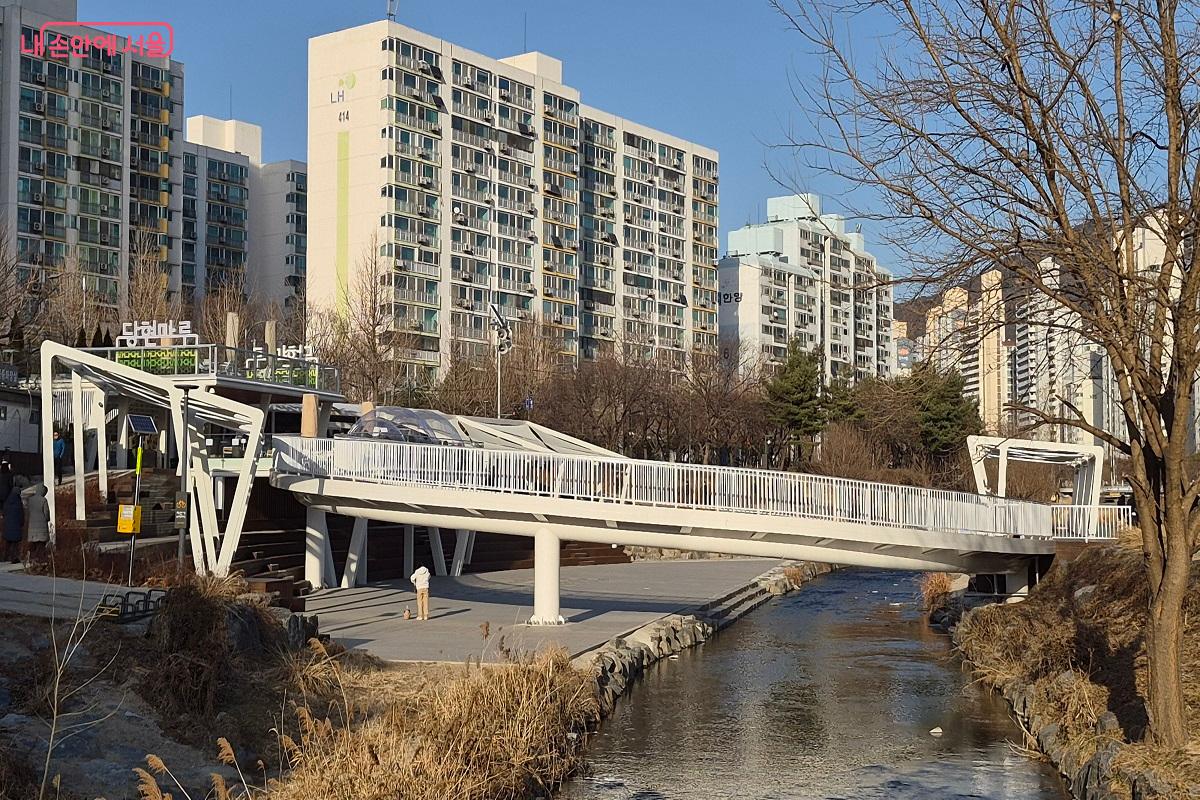 물멍, 쉼멍, 불암산멍이 가능한 당현천 당현마루 &copy;권수진