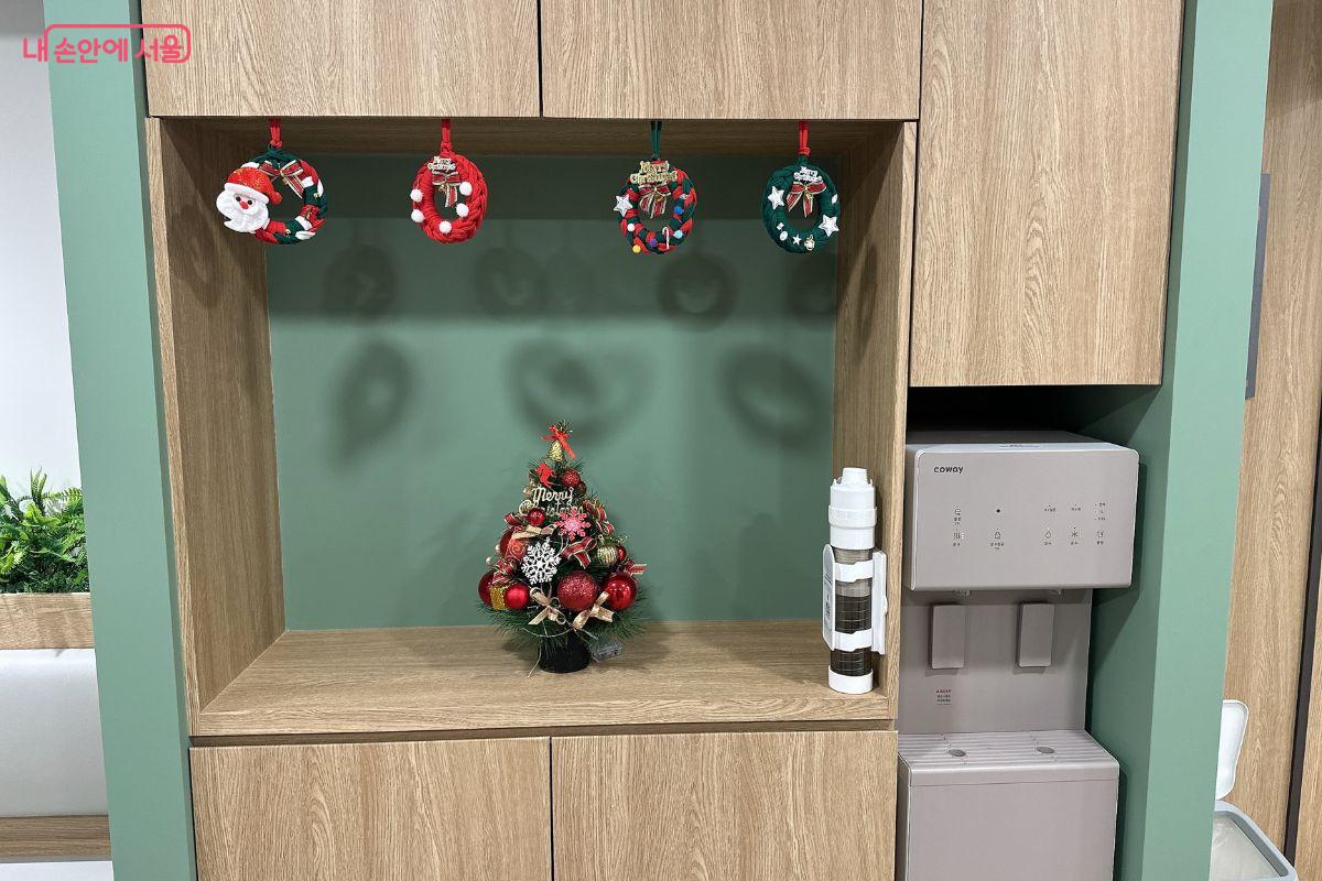 정수기가 비치돼 있다. &copy;김재형