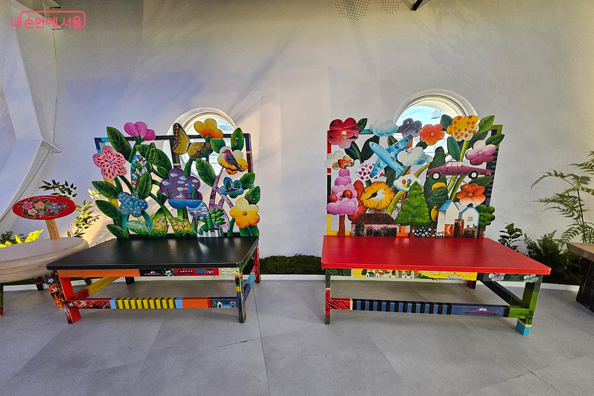 추운날에도 실내에서 트레드밀 위를 걸으며 한강 풍경을 감상하는 색다른 경험을 할 수 있는 '한강산책' &copy;이혜숙