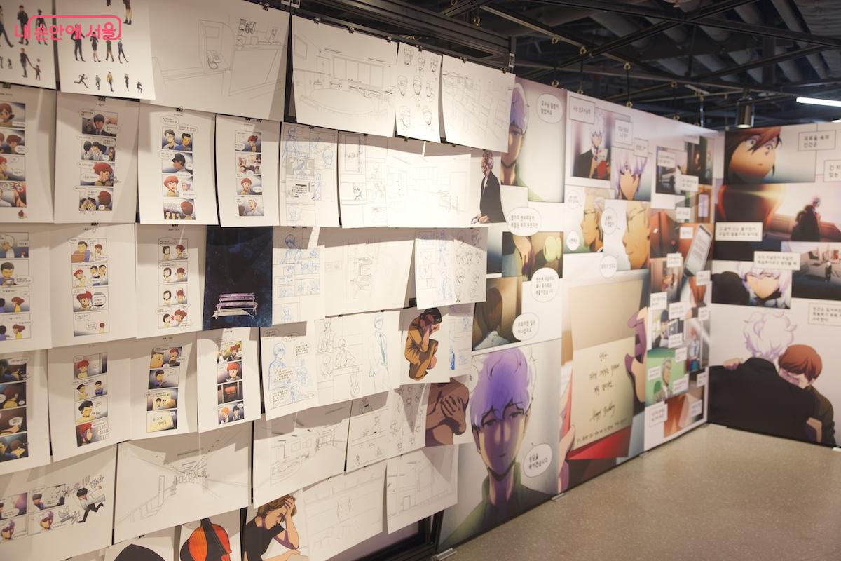 매력적인 웹툰과 일러스트 작품들을 만나볼 수 있다. &copy;임중빈