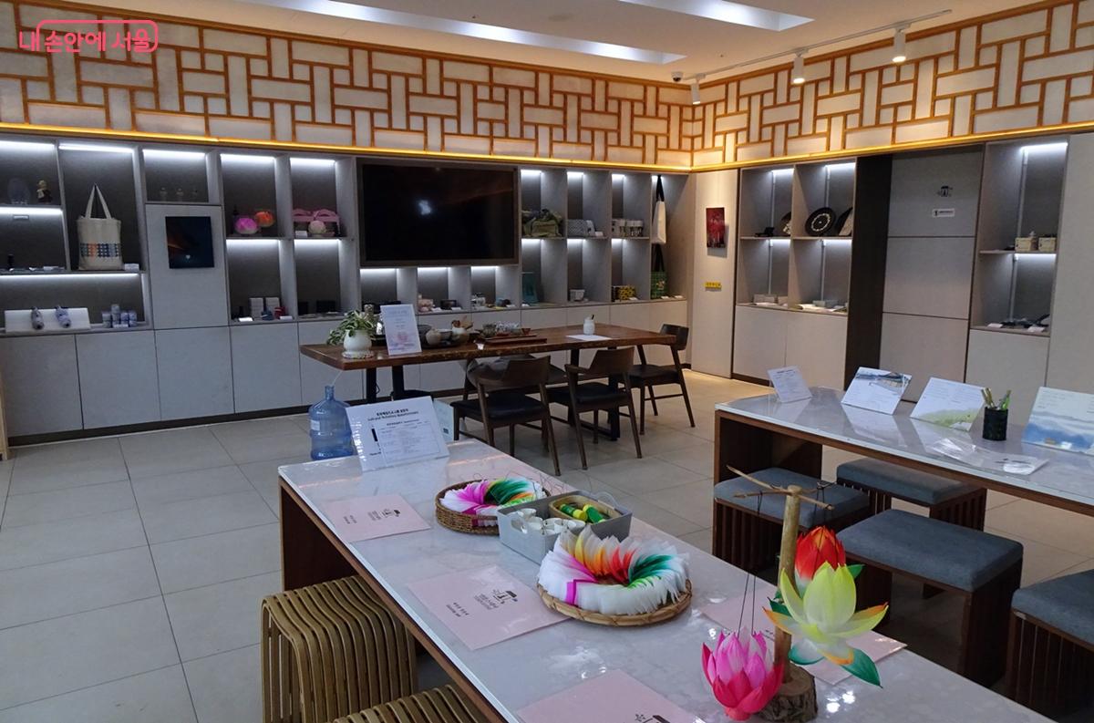 무료로 다양한 불교문화체험을 할 수 있는 템플스테이 홍보관 ⓒ김종성