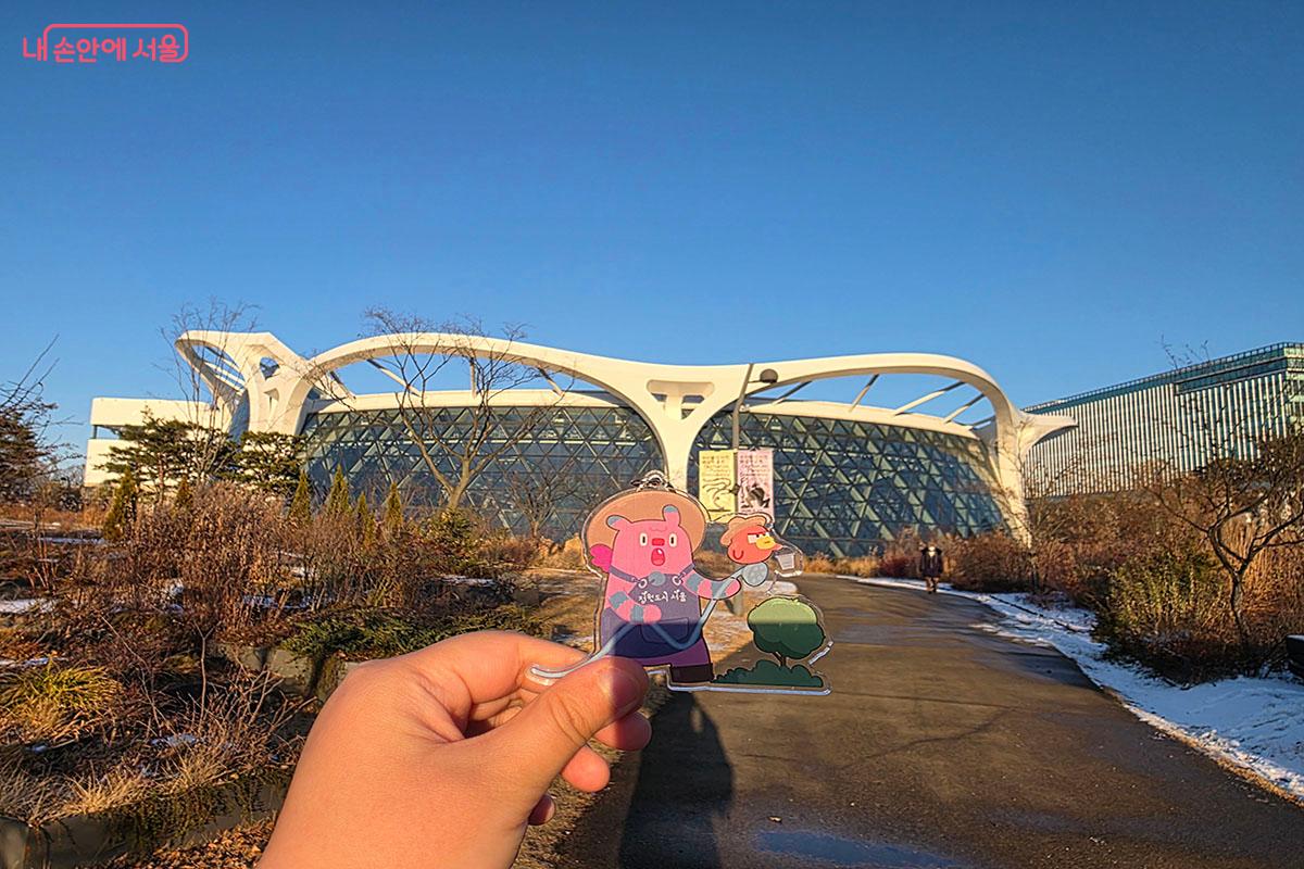 서울식물원에서는 해치와 주작 키링을 받았다. &copy;이정민