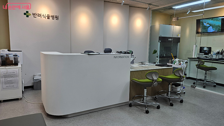 1인당 월 1회, 최대 3개 화분까지 진료받을 수 있다. 