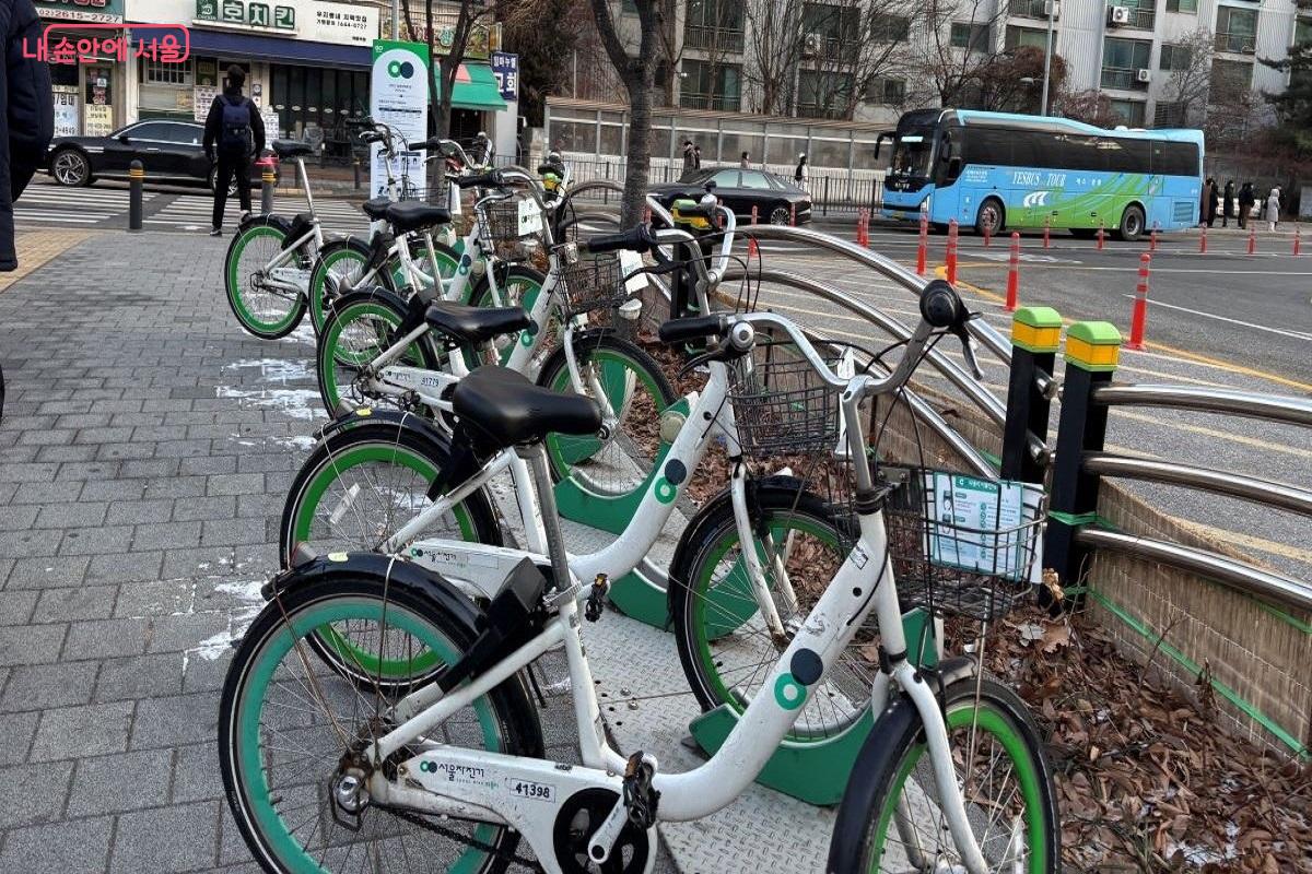공유교통(따릉이) 데이터 등 활용 사례도 살펴볼 수 있다. &copy;김장호