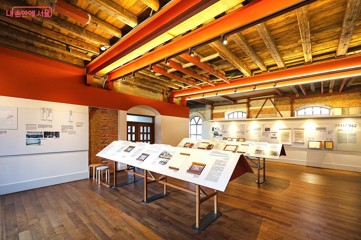 130여 년의 흔적이 남아있는 서울대교구 역사관 모습 &copy;김주연