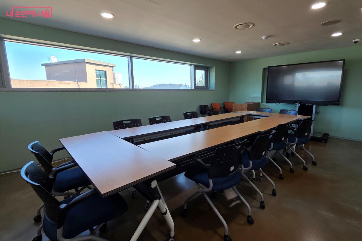 도서 관련 다양한 프로그램이 운영되는 프로그램실도 조성됐다. &copy;김미선