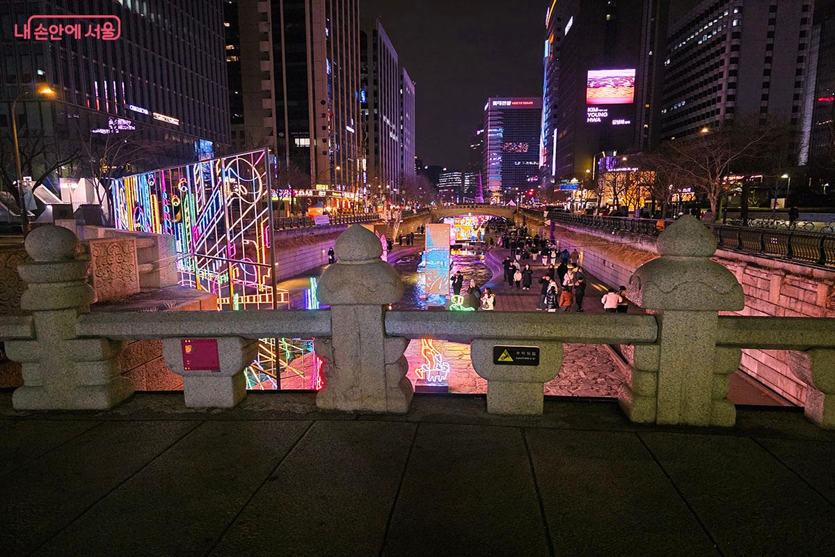 &lsquo;내 남편과 결혼해줘&rsquo; 촬영 장소인 청계천 광통교 &copy;이정민