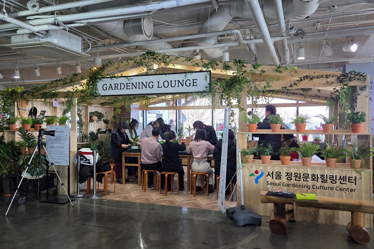 남산에서 '손바닥 정원' 만들었어요! 서울정원문화힐링센터 가드닝 체험