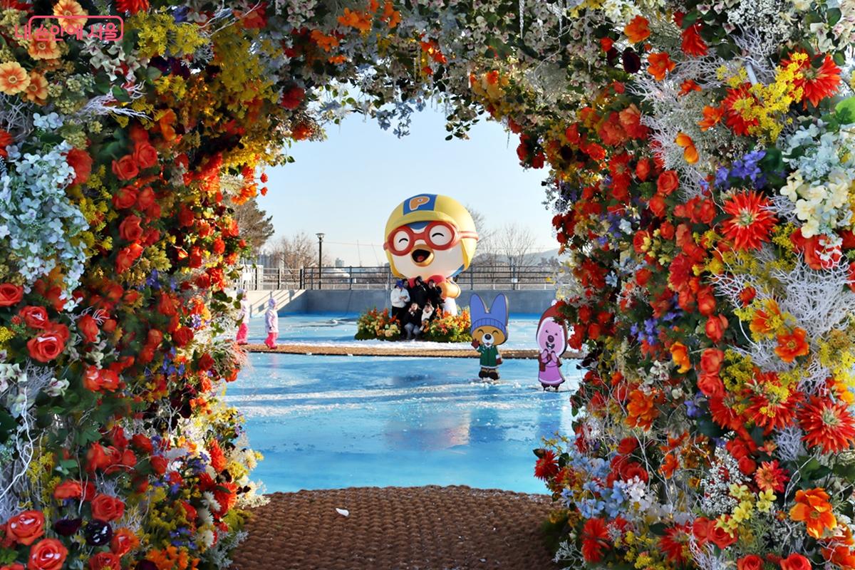 한강 눈썰매장에서 만난 겨울왕국 &copy;정향선