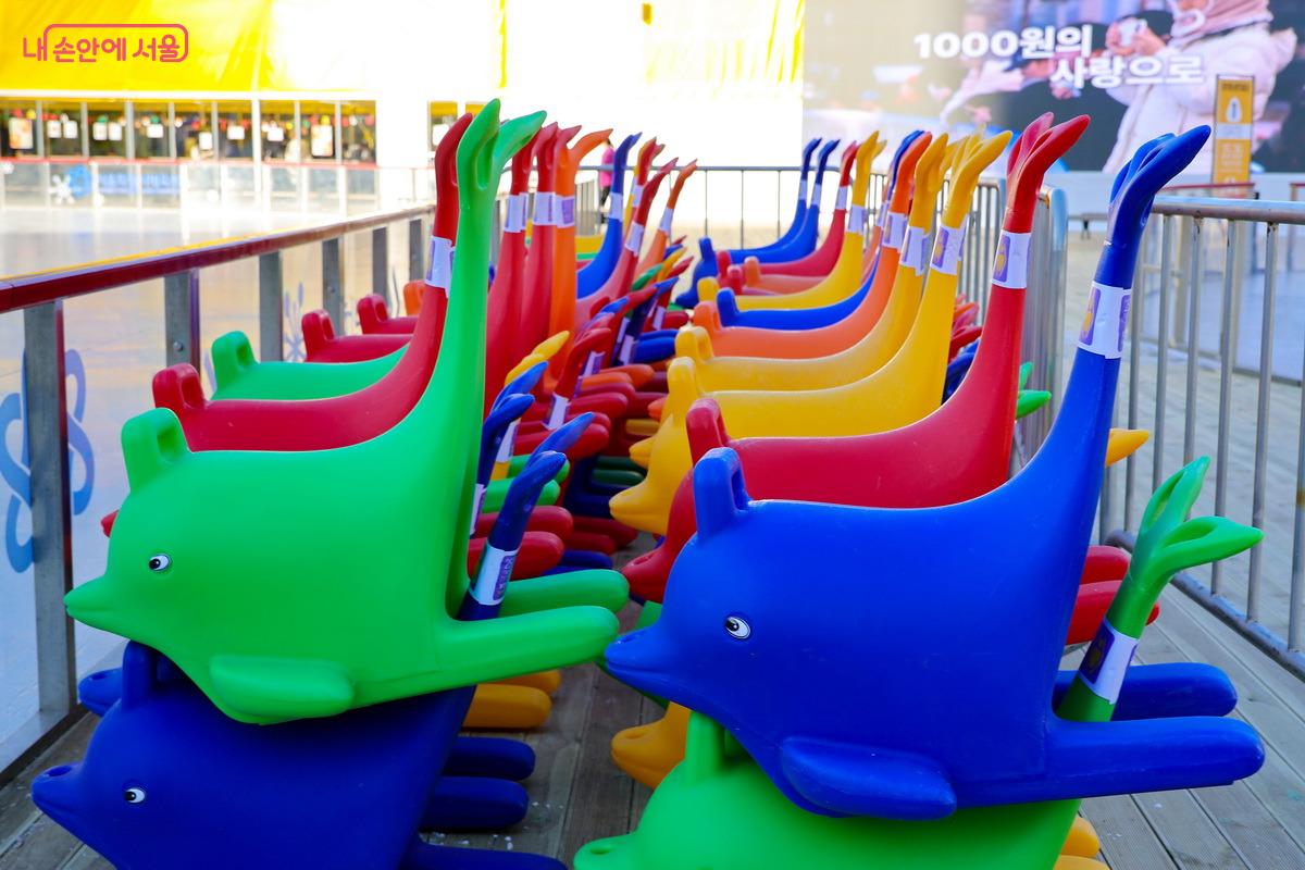 보조 장비(보조기)는 누구나 대여해 사용할 수 있다. &copy;박성환