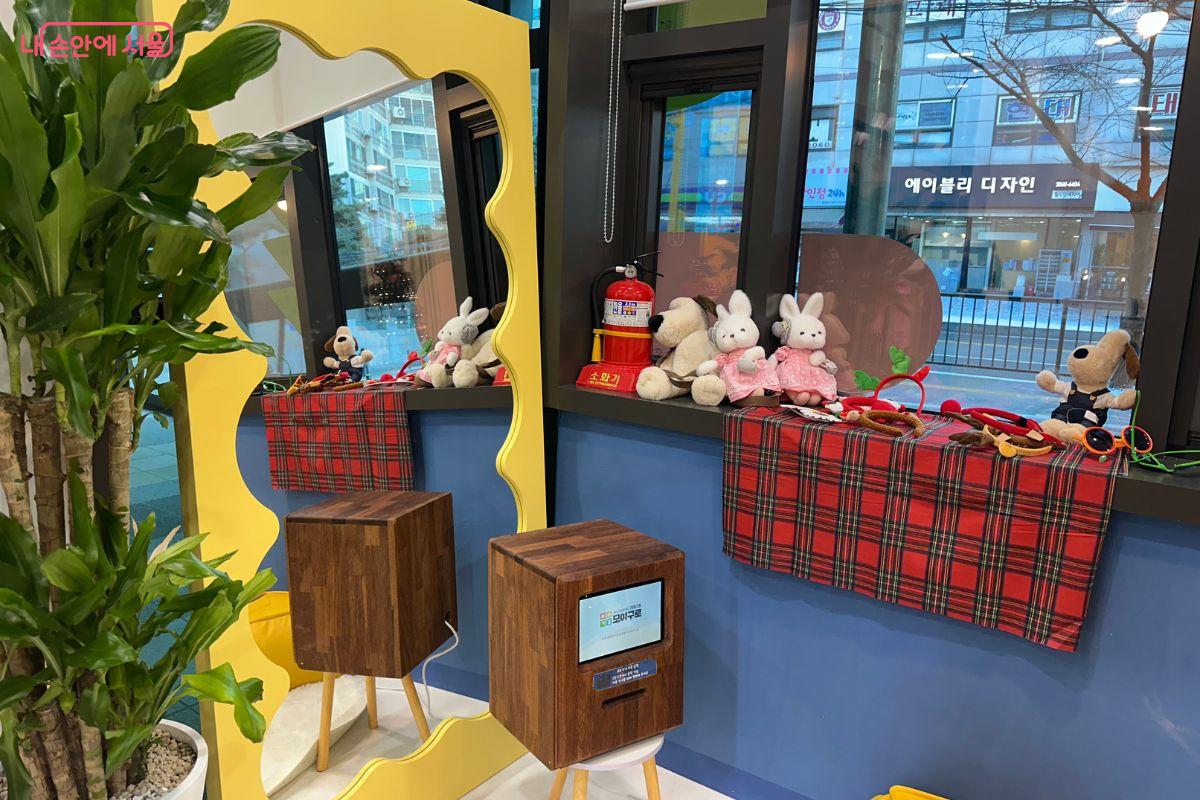 셀카존에서 추억을 남길 수 있다.&copy;김재형