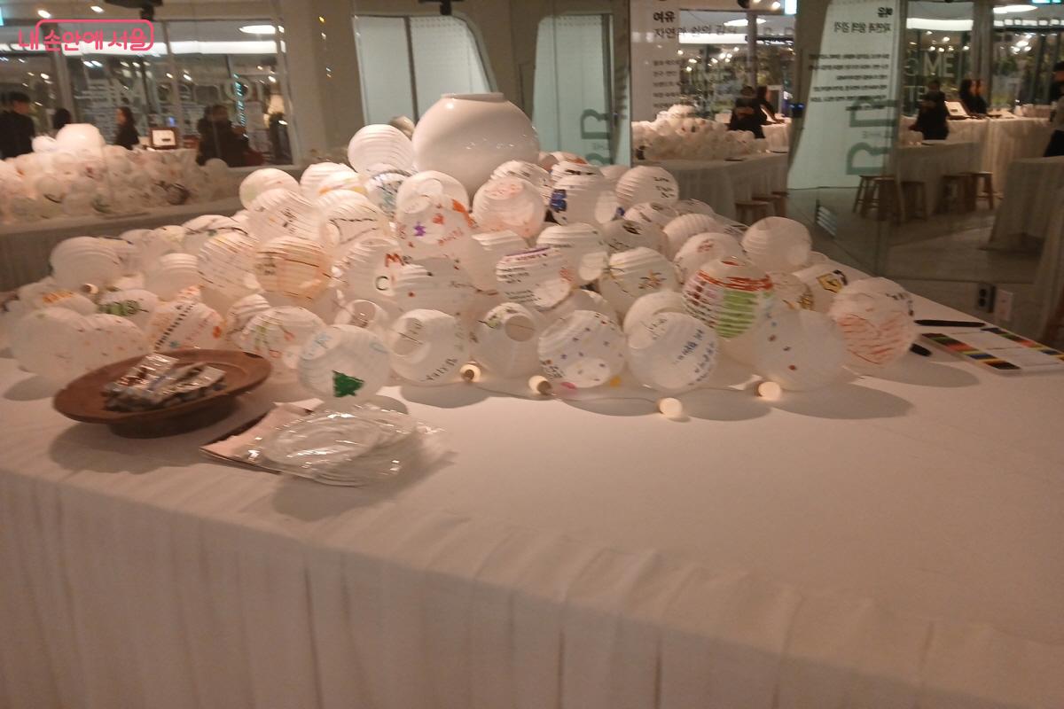 다운타운의 이벤트 체험존 &copy;최은영 