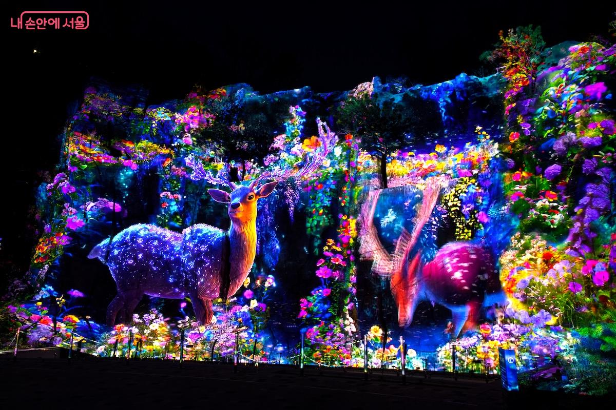 다양한 미디어파사드 중에서도 가장 최고의 수준을 보여주고 있는 듯하다. &copy;임중빈