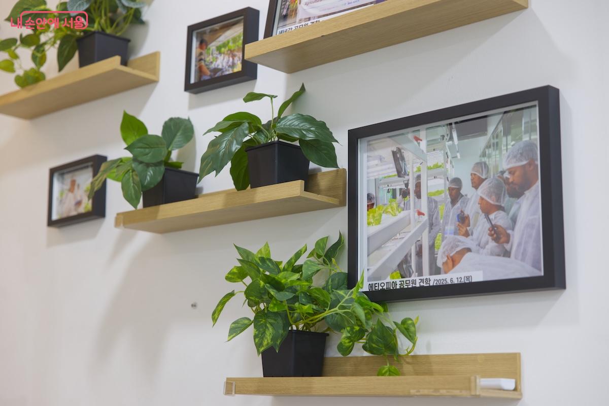 해외에서도 잘 알려져 외국 담당자들이 견학을 온 사진도 볼 수 있다