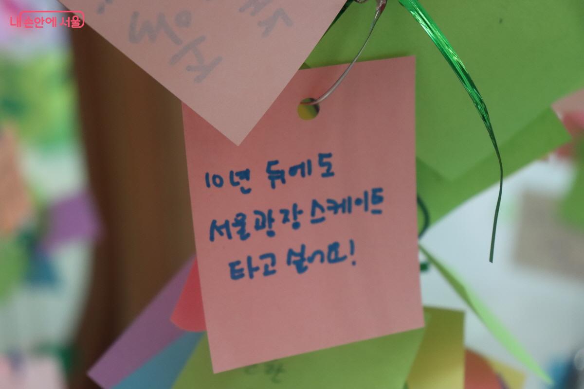 10년 뒤에도 서울광장 스케이트 타고 싶어요! ⓒ심재혁