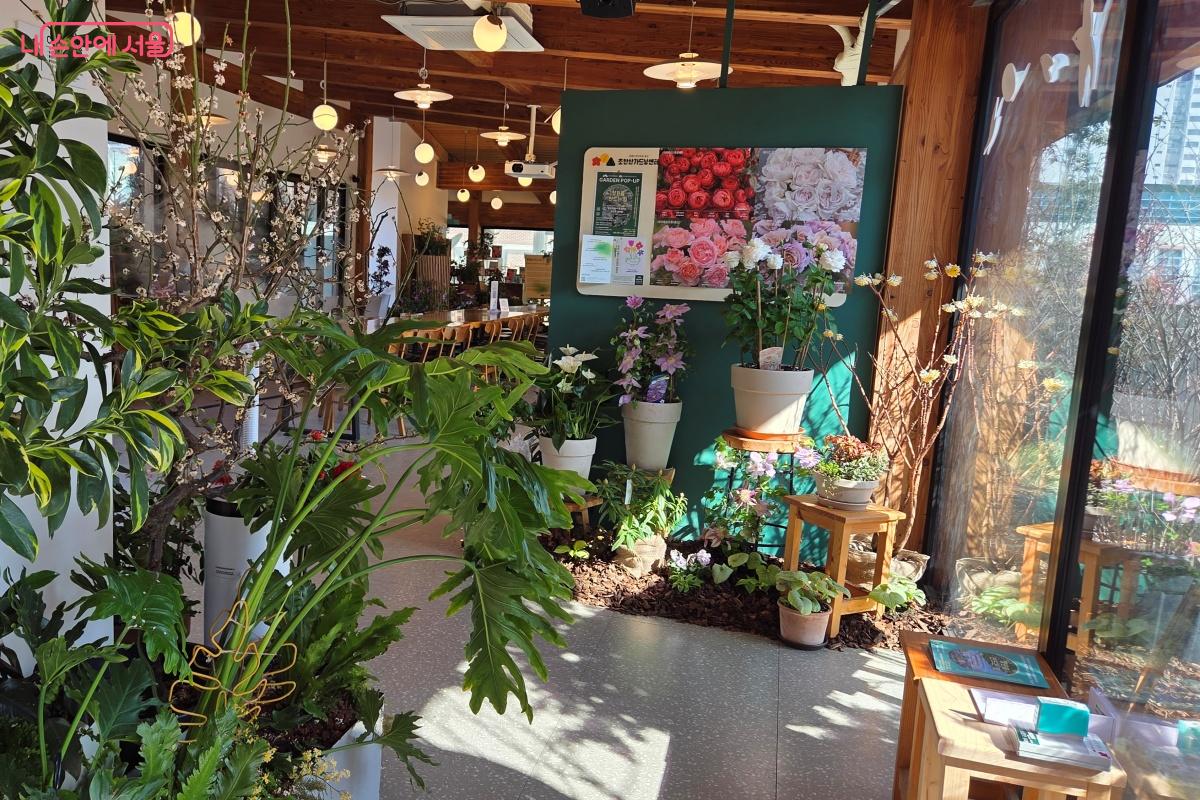 초안산가드닝센터에서는 정원 관련 전시, 교육, 체험 프로그램 등을 접할 수 있다. &copy;김미선