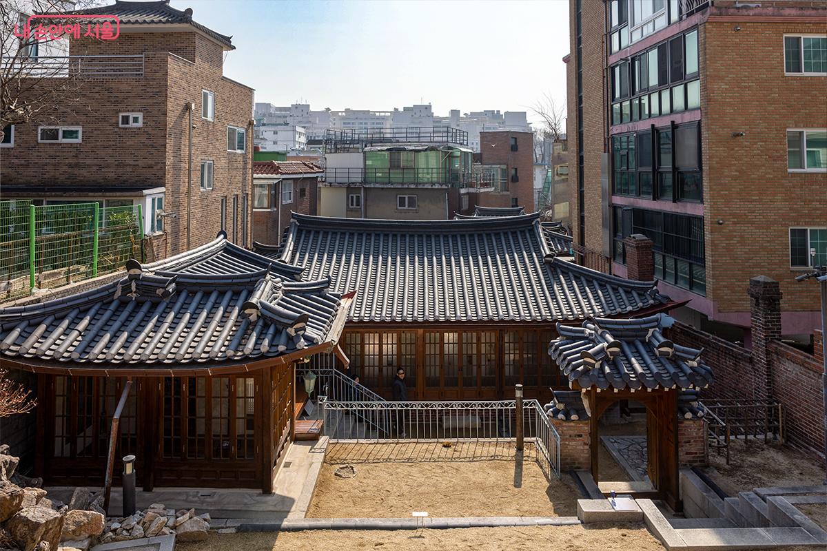 도심 속에 남은 홍건익가옥 전경ⓒ장신자