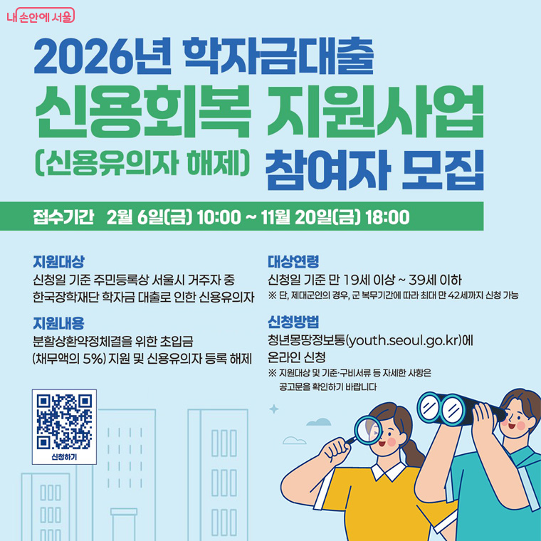 학자금대출 신용회복 지원사업