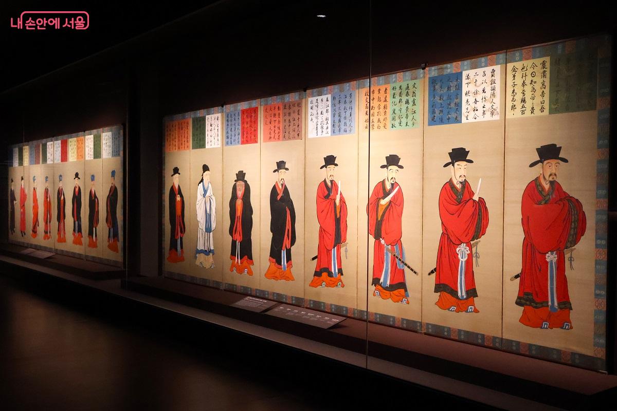 한&middot;일 국교정상화 60주년 기념 특별전 <천년을 흘러온 시간>, 도쿄국립박물관의 특별 협력으로 일본의 궁정문화를 소개한다. &copy;김대진