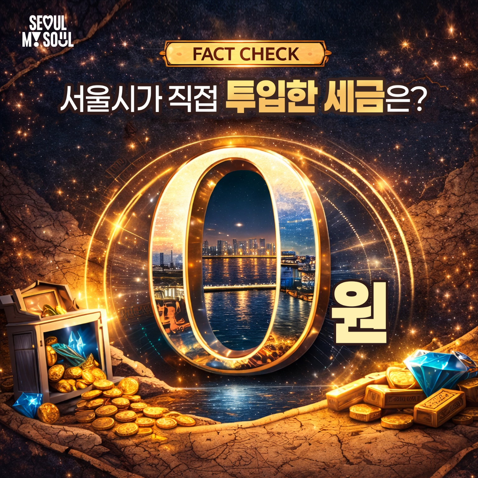 서울시가 직접 투입한 세금은?