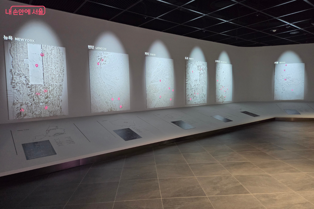 내친구서울 2관에 전시된 세계도시 ⓒ김승아