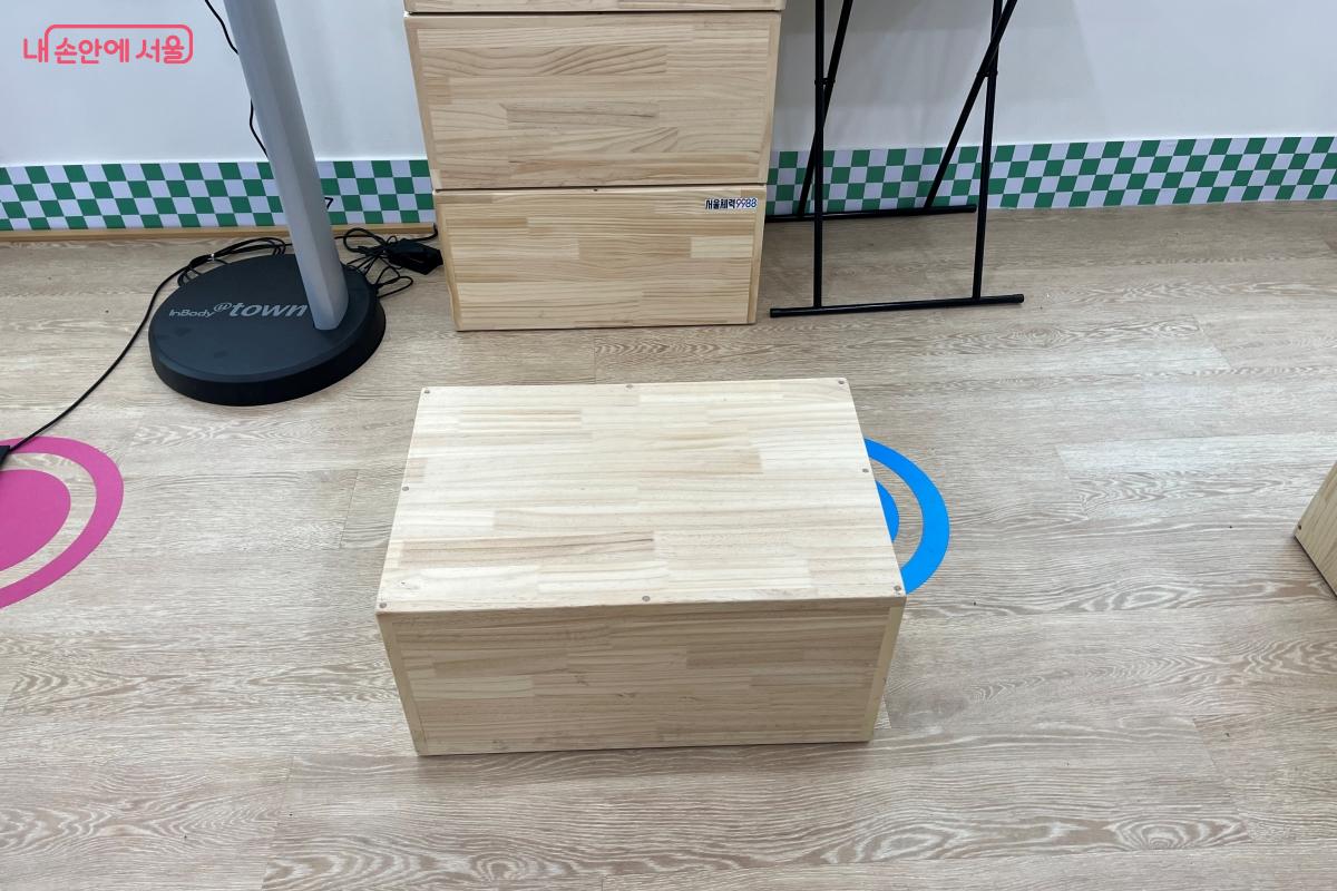 심폐지구력(스텝 검사)를 위한 도구 &copy;김연희