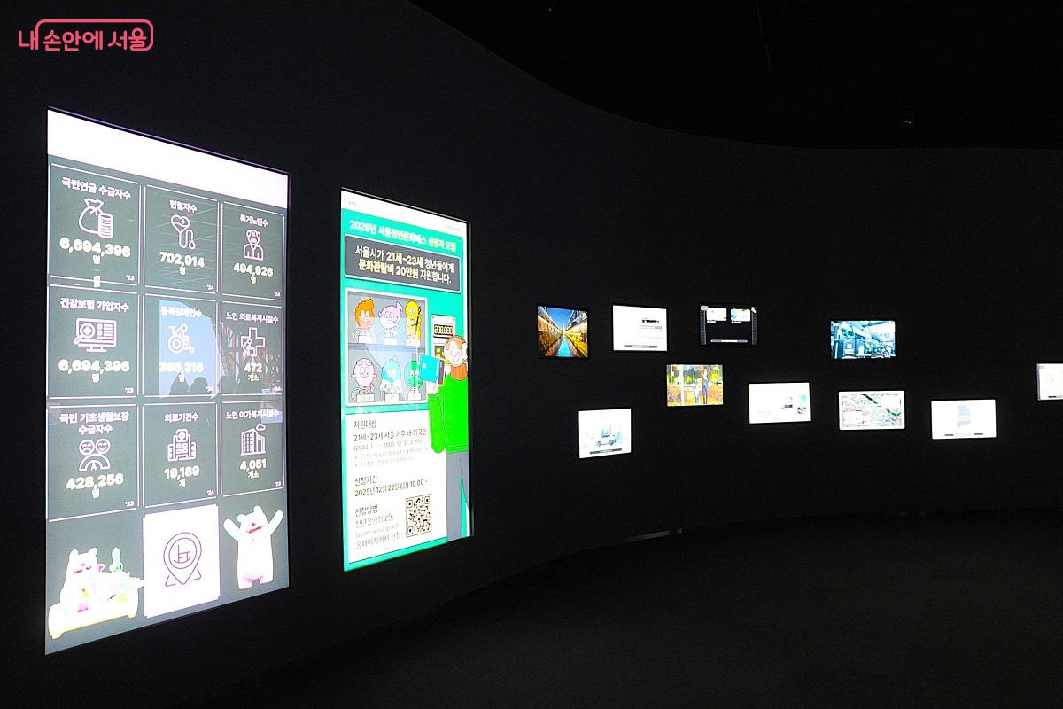 서울시 관련 각종 통계를 알아볼 수 있는 &lsquo;라이브 서울&rsquo; &copy;조수봉