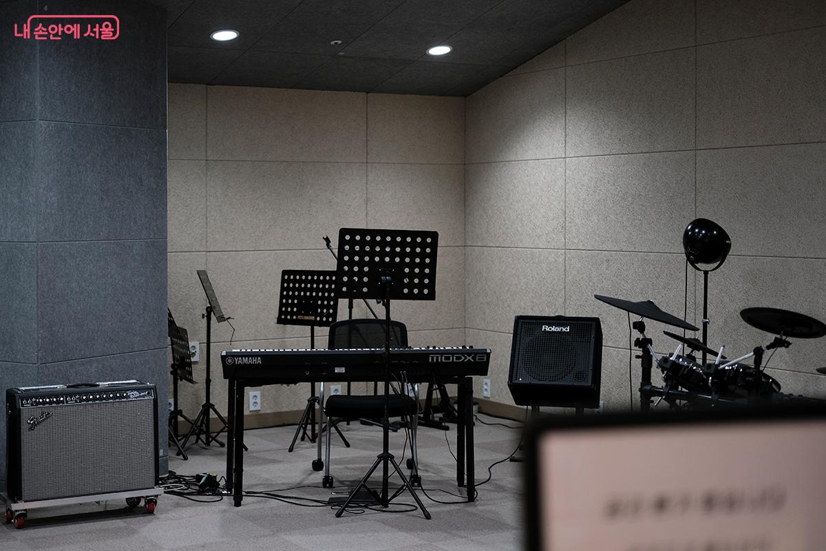 연습실 전경 &copy;김아름