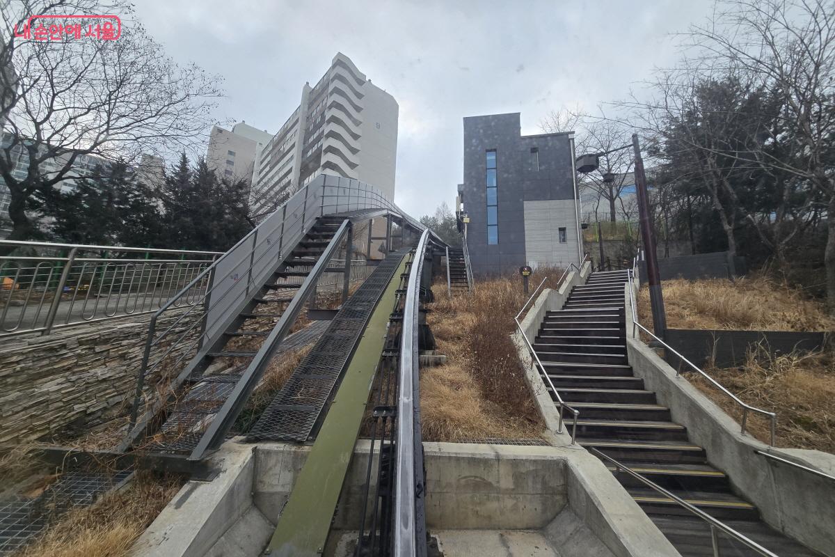 모노레일 설치 후 누구나 부담 없이 찾을 수 있게 됐다. &copy;조수연