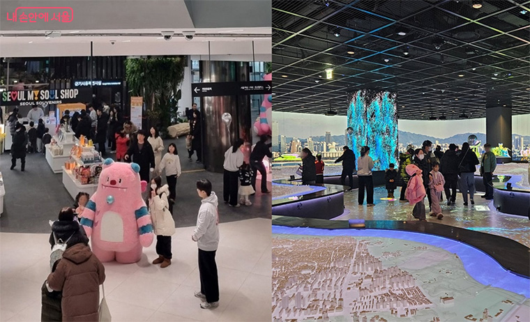 서울시청 지하에 '내 친구 서울 서울갤러리'가 개관하고 기념 팝업 이벤트를 열었다. ⓒ서울시