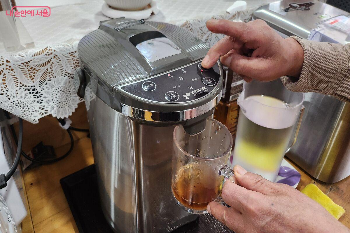 온수기를 사용하는 방법 &copy;장지영