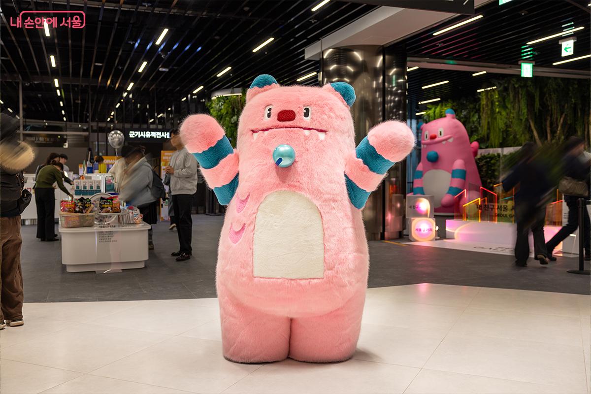 해치 캐릭터와 함께하는 서울갤러리 포토존ⓒ장신자