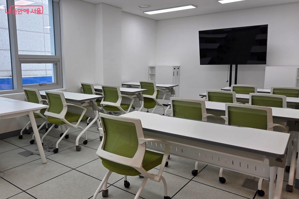 강의실. 다양한 프로그램을 운영할 계획이다. &copy;김미선