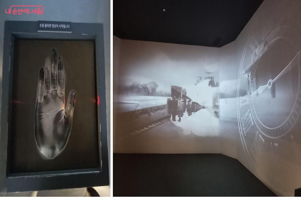 터치를 하면 마법처럼 눈앞에 펼쳐지는 영상 &copy;박유진