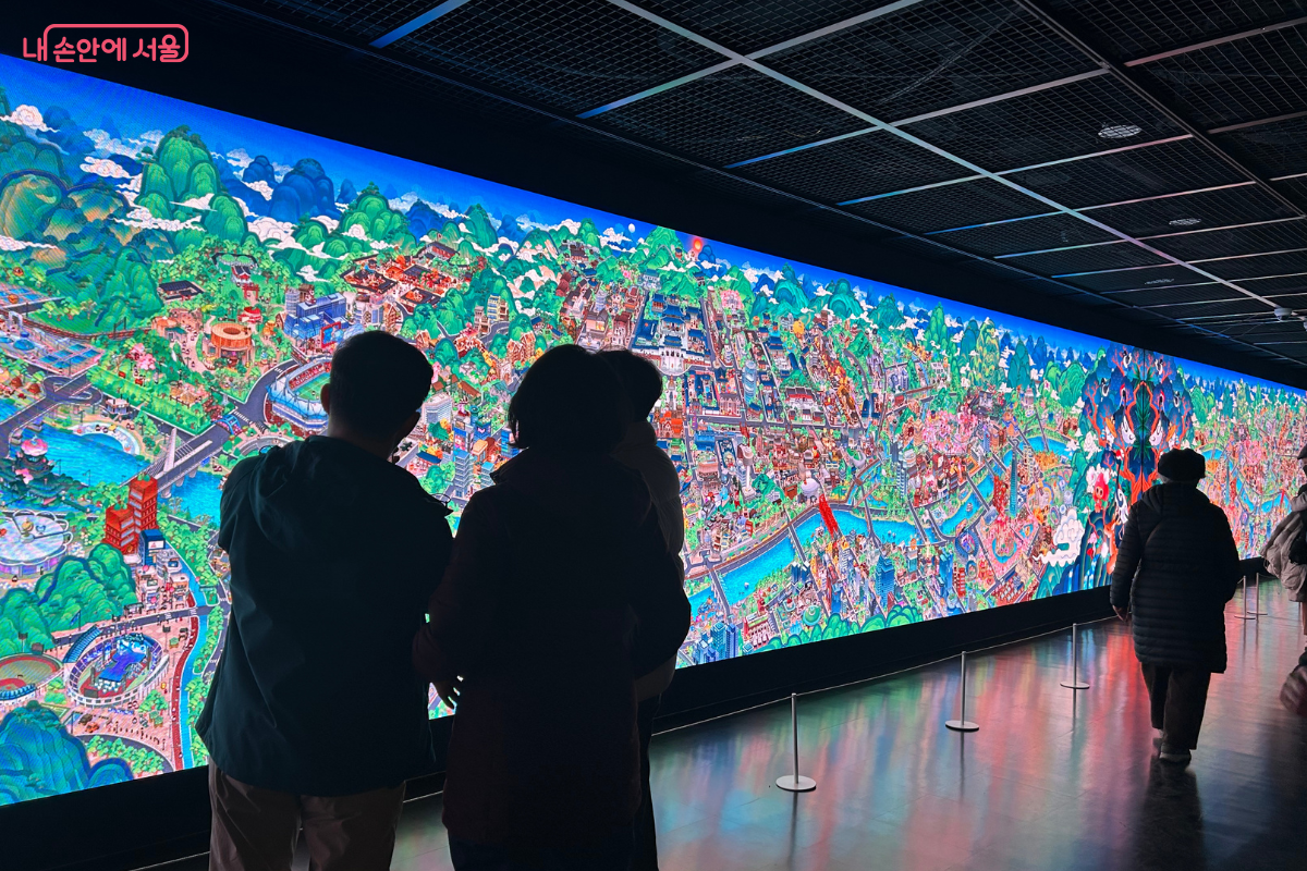 전시는 덕수궁에서 이뤄지는 쿠키들의 모험 속에서 대한제국 황실 문화유산을 감상할 수 있도록 구성했다. ©류한민