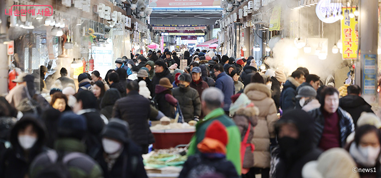 디자인 혁신 전통시장으로 선정된 청량리종합시장