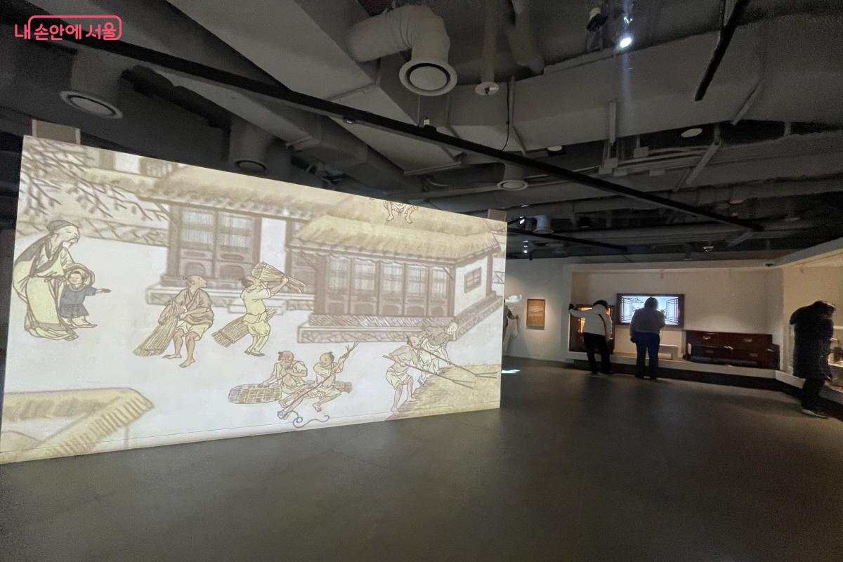 총 4부로 구성된 상설전시관 &copy;이정민